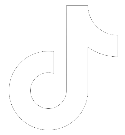 This is the TikTok logo- That leads to the author's TikTok account.